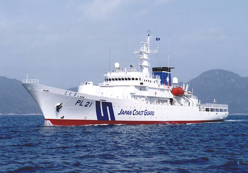 Có số hiệu PL 21, tàu tuần tra Kojima được đóng mới vào năm 1993 và được biên chế vào lực lượng Bảo vệ Bờ biển Nhật Bản vào năm 1994. Nguồn ảnh: Flickr.