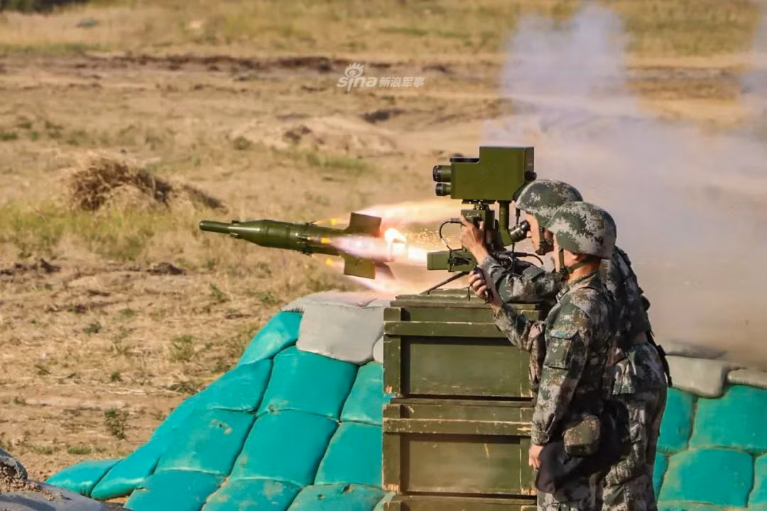 Bên cạnh trận địa pháo, bộ binh Trung Quốc còn triển khai lực lượng chống tăng với tên lửa chống tăng 9K11 Malyutka. Nguồn ảnh: Sina.