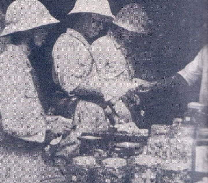 Lúc này tại Đông Dương, quân Pháp có khoảng 32.000 quân cùng với 17.000 lính thợ. Sau khi mặc cả với Nhật, Pháp quyết định chuyển tới Đông Dương thêm 4000 quân từ Djibouti để đủ quân quản lý toàn bộ Đông Dương cho Nhật rảnh tay. Nguồn ảnh: Pinterest.