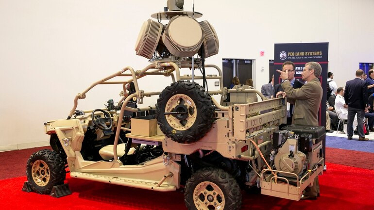 Trong bài phát biểu hôm 18/7 của mình, Tổng thống Donald Trump cũng cho biết đâu là hành động mới nhất trong nhiều hành động khiêu khích và thù địch mà Iran gây ra đối với các tàu hoạt động trong vùng biển quốc tế thuộc khu vực này. Nguồn ảnh: Military.