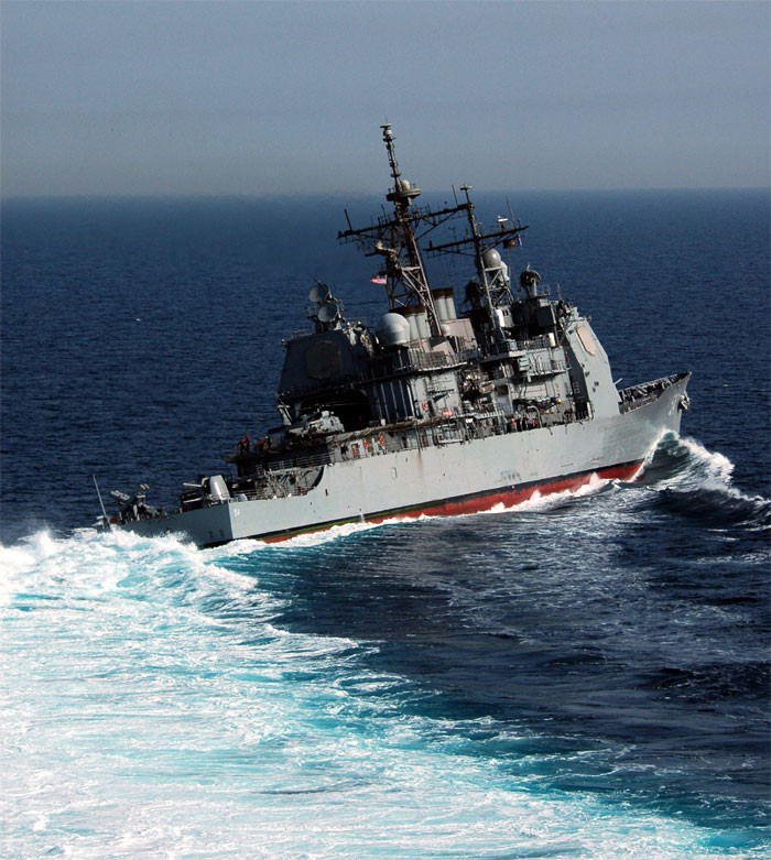 Ngược lại, phía Trung Quốc luôn coi eo biển Đài Loan rộng 180 km là một ưu tiên chiến lược và thường xuyên chỉ trích rất gay gắt mỗi khi Mỹ đưa tàu qua đây. Nguồn ảnh: USnaval.