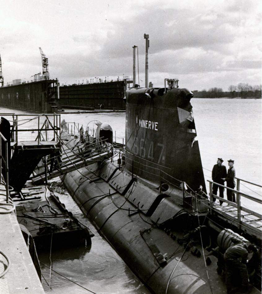 Trong chuyến hải trình diễn ra vào ngày 27/1/1968, tàu ngầm Minerve đã được nhìn thấy lần cuối khi nó di chuyển về hướng Vịnh Sư Tử từ cảng Toulon. Các tài liệu của Pháp thời điểm này nhận định rằng Minerve đã chìm ở vùng nước có độ sâu khoảng từ 1000 tới tối đa 2000 mét. Nguồn ảnh: BI.