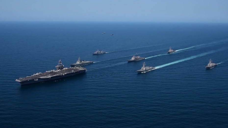 Hạm đội 7của Hải quân Mỹ được chia làm 10 nhóm tác chiến đặc nhiệm (Task Force). Trong cả những tình huống khẩn cấp nhất, Hạm đội 7 Thái Bình Dương cũng chỉ cần điều động một nhóm tác chiến đặc nhiệm là quá đủ để phản ứng lại sự cố. Nguồn ảnh: BI.