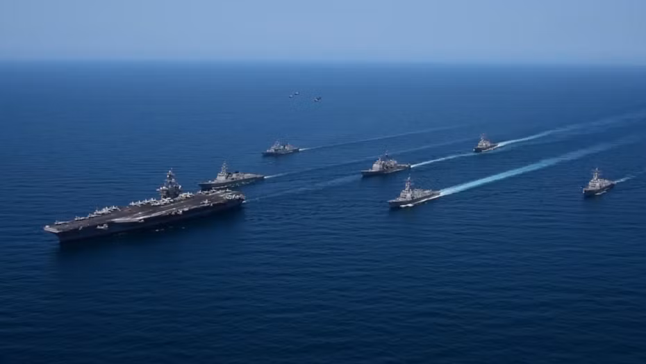 Hạm đội 7của Hải quân Mỹ được chia làm 10 nhóm tác chiến đặc nhiệm (Task Force). Trong cả những tình huống khẩn cấp nhất, Hạm đội 7 Thái Bình Dương cũng chỉ cần điều động một nhóm tác chiến đặc nhiệm là quá đủ để phản ứng lại sự cố. Nguồn ảnh: BI.