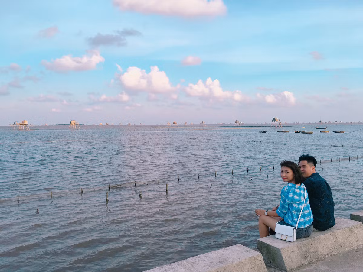 Khong ngo que lua Thai Binh lai co bo bien dep den vay!-Hinh-7