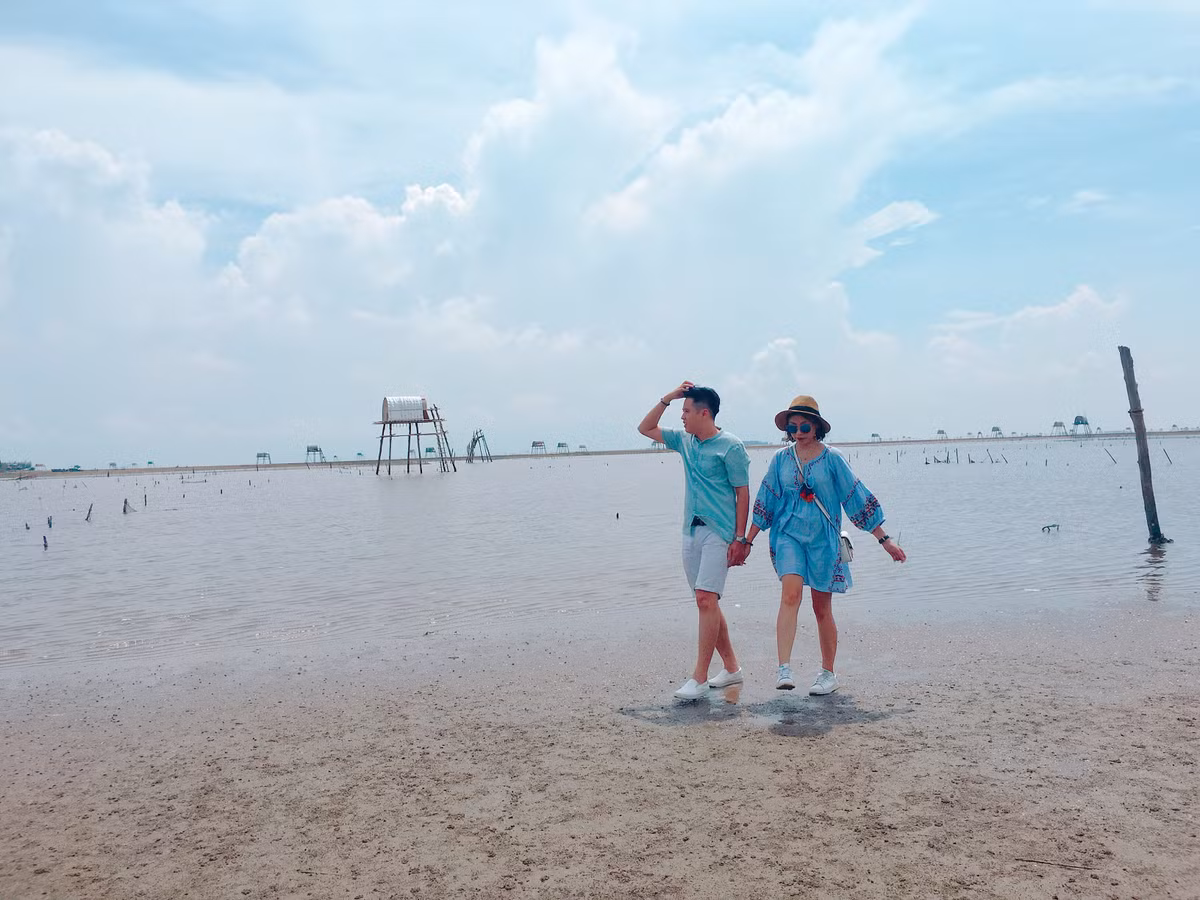 Khong ngo que lua Thai Binh lai co bo bien dep den vay!-Hinh-6