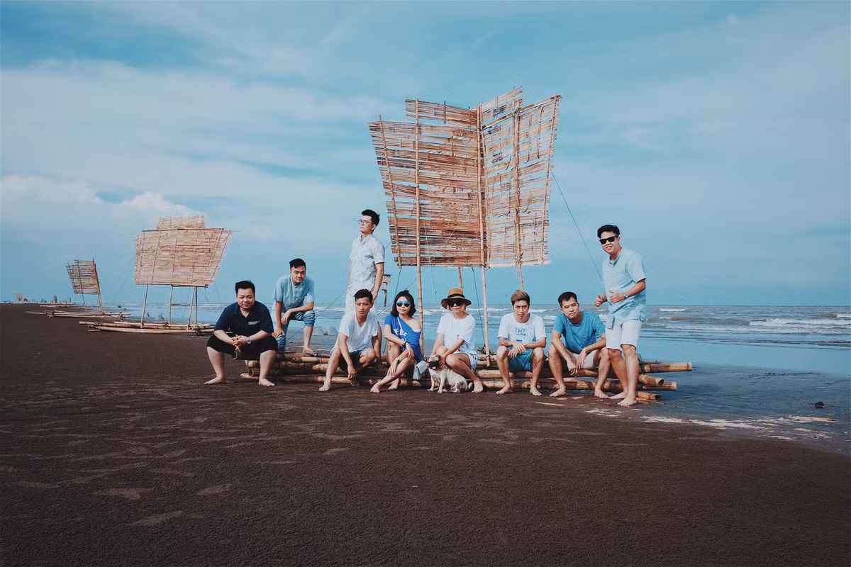 Khong ngo que lua Thai Binh lai co bo bien dep den vay!-Hinh-12