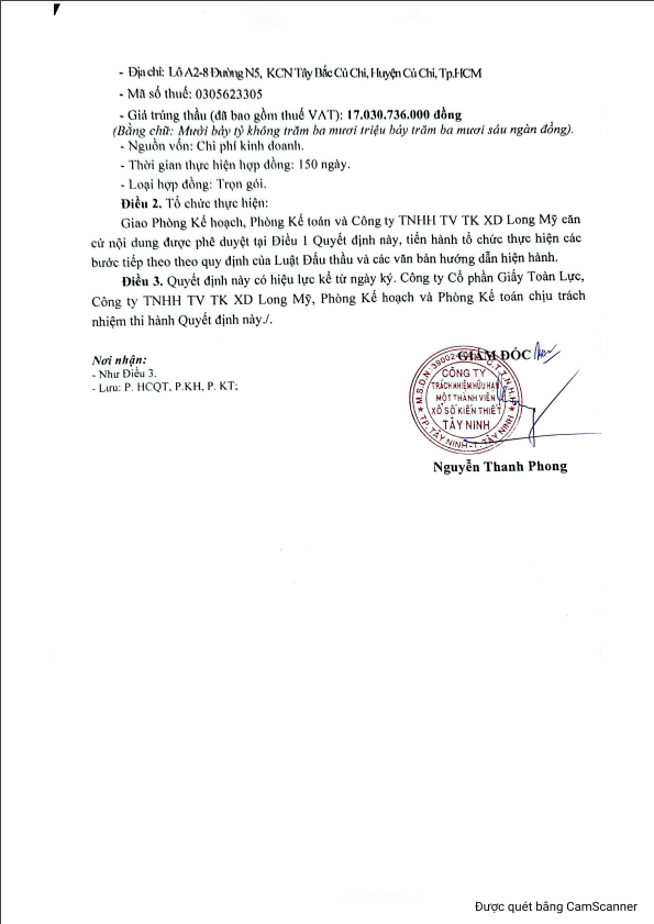 Cty Toan Luc se cung cap hon 19.000 ram giay in cho xo so Tay Ninh-Hinh-2