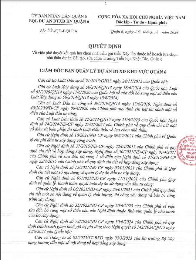 TP HCM: Goi thau cai tao Truong Tieu hoc Nhat Tao da co chu-Hinh-2