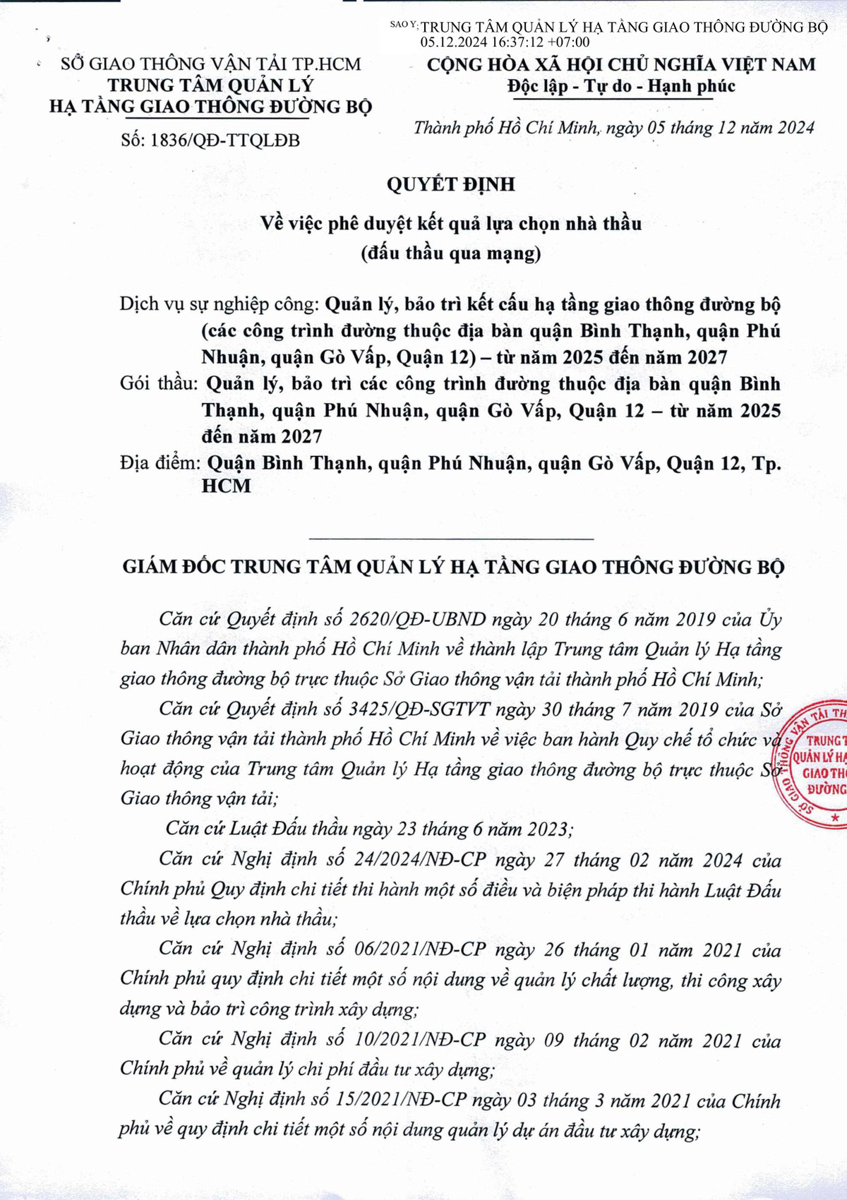 TP HCM: Cty giao thong Sai gon, 4 ngay trung 5 goi bao tri gan 2.500 ty-Hinh-5