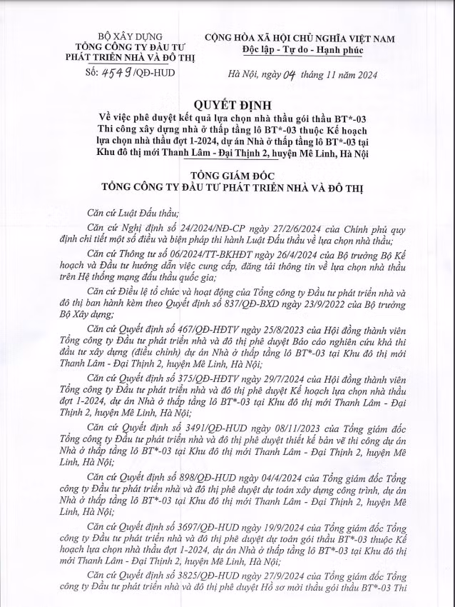 Goi thi cong xay dung nha o thap tang lo BT*-03 ve tay xay dung Me Linh