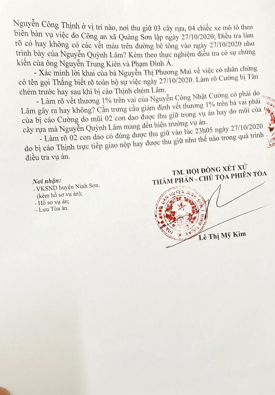 Ninh Thuan: Nhieu vi pham nghiem trong ve to tung trong mot vu an-Hinh-4