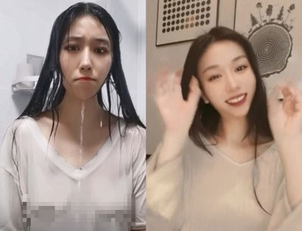 Hot girl co tinh mac do uot lo diem nhay cam gay choang