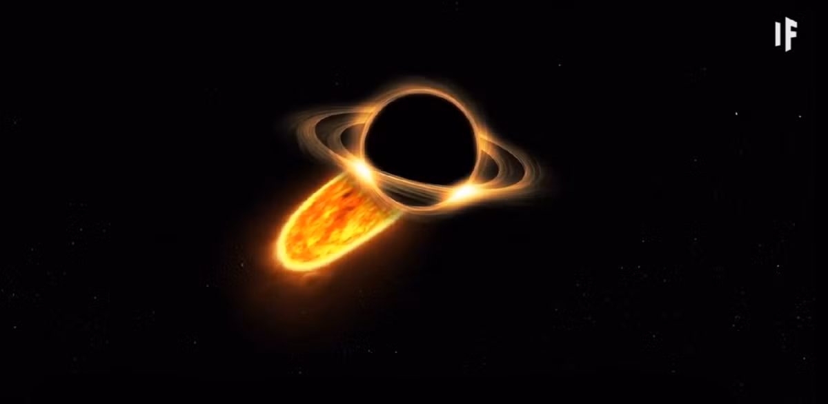 Và cuối cùng, những gì còn sót lại chỉ còn là một đám mây khí. Khi vật chất Mặt Trời được hấp thụ, một lượng lớn bức xạ tia cực tím và tia X sẽ được giải phóng từ các vụ nổ.