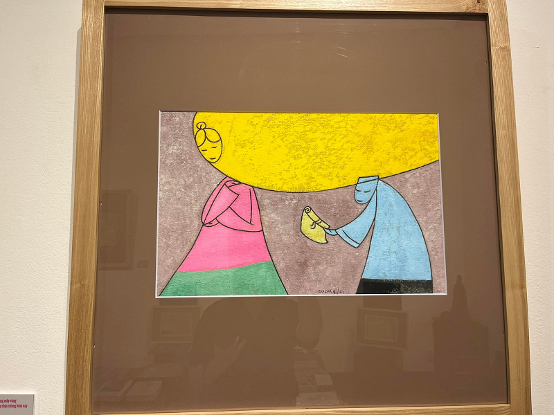 Phần thứ hai là toàn bộ nội dung Truyện Kiều của Nguyễn Du theo bản in Nguyễn Du – Truyện Thúy Kiều của Bùi Kỷ và Trần Trọng Kim hiệu khảo, ấn bản đầu do Vĩnh Hưng Long in năm 1925. Ảnh: Anh Thư.