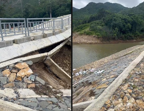 BR-VT: Ai chịu trách nhiệm sự cố công trình hồ chứa nước Đất Dốc ? BR-VT: Ai chiu trach nhiem su co cong trinh ho chua nuoc Dat Doc ?