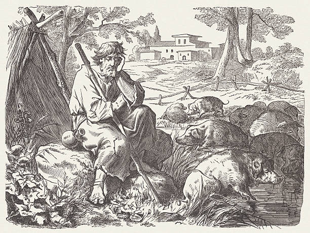 Vào ngày thi hành án, "tử tù" lợn bị đưa lên giá treo cổ ở quảng trường. Nhiều người dân có mặt tại đó để theo dõi vụ hành quyết đặc biệt này.