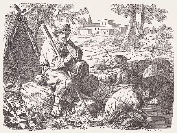 Vào ngày thi hành án, "tử tù" lợn bị đưa lên giá treo cổ ở quảng trường. Nhiều người dân có mặt tại đó để theo dõi vụ hành quyết đặc biệt này.