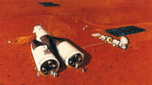 Do vậy, muốn sống trên sao Hỏa, con người cần tới các hệ thống hỗ trợ sự sống như bộ đồ vũ trụ chuyên dụng để cung cấp oxy, thiết bị có khả năng phân tách CO2 ra khỏi bầu khí quyển và biến đổi nó thành oxy...