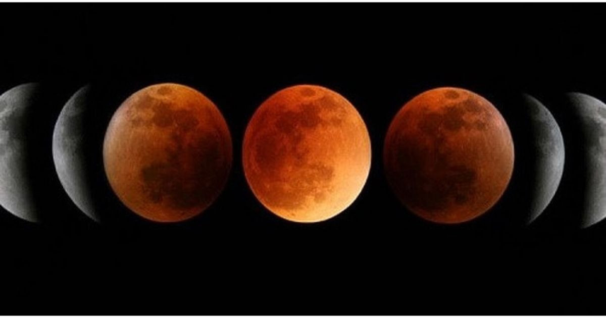 Theo các chuyên gia, hiện tượng "siêu trăng máu" lần này rất dài, bắt đầu vào 1h32'5 theo giờ GMT, đạt đỉnh lúc 4h11'28 và kết thúc vào lúc 6h50'49 sáng 16/5.