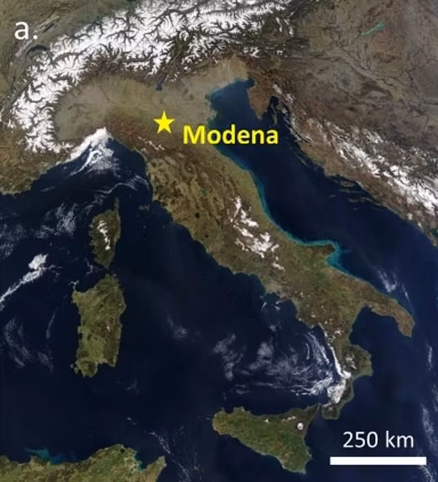 Theo kết quả nghiên cứu của các chuyên gia, cặp hài cốt "đôi tình nhân Modena" được chôn cất trong mộ cổ khoảng 1.700 năm.