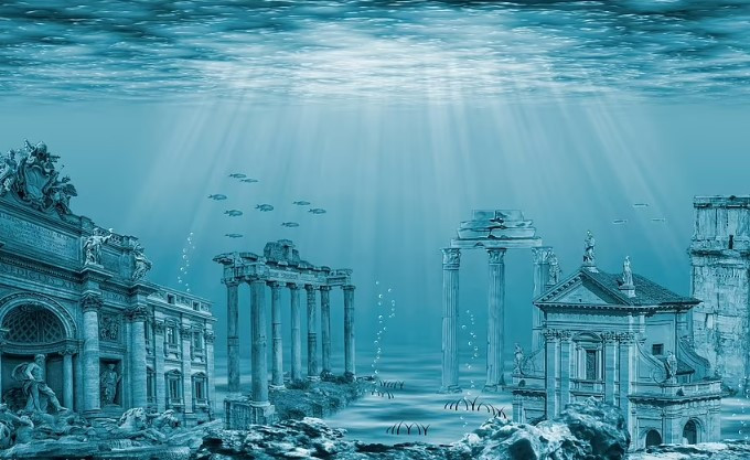 Khi nhìn cảnh tượng này, một số chuyên gia cho rằng "con đường gạch vàng" có thể là lối đi bí mật dẫn tới thành phố huyền thoại Atlantis mà nhân loại đi tìm suốt nhiều thế kỷ qua.