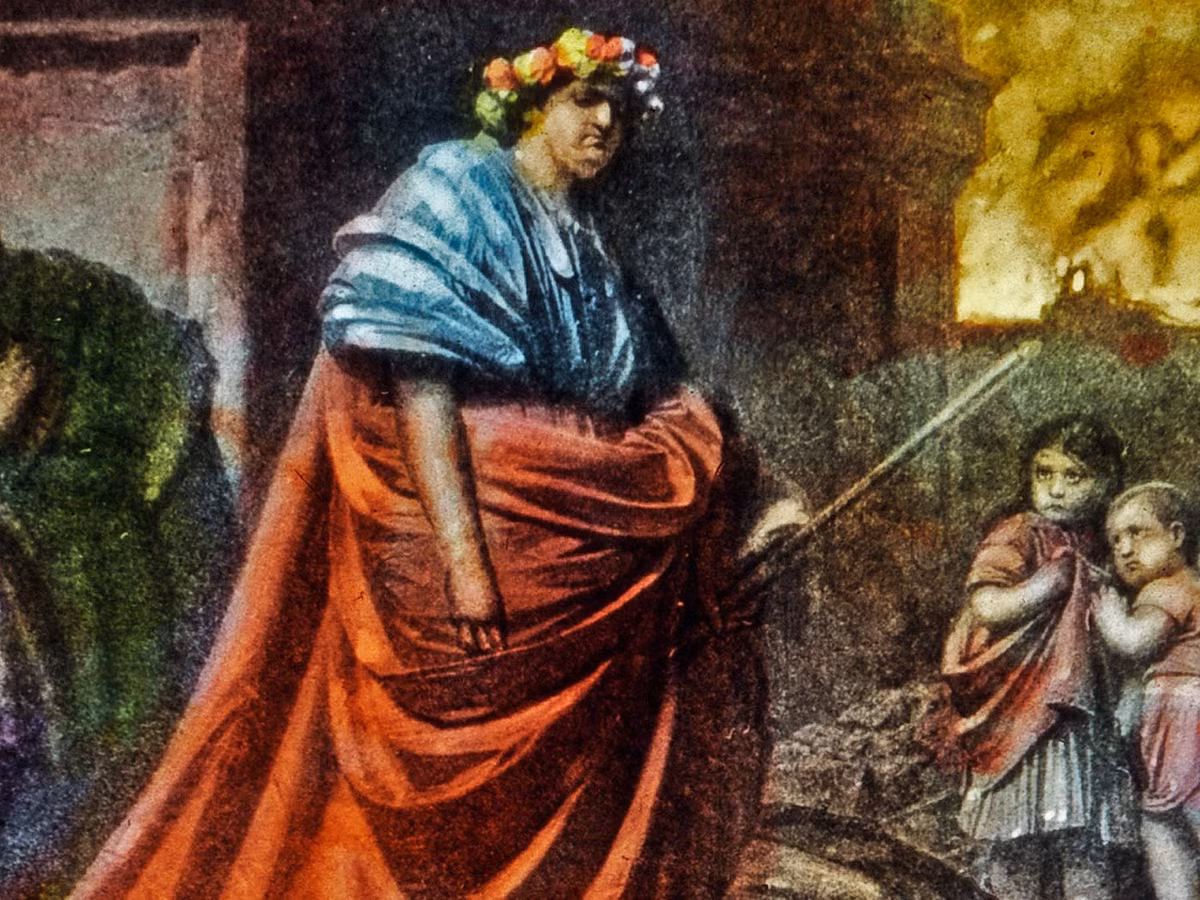 Sự hung bạo của Nero còn khiến hàng ngàn người dân La Mã vô tội bị thảm sát. Sự việc lên đến đỉnh điểm khi Nero được cho chính là kẻ phóng hỏa khiến thành Rome chìm trong "biển lửa" vào năm 64 sau Công nguyên.