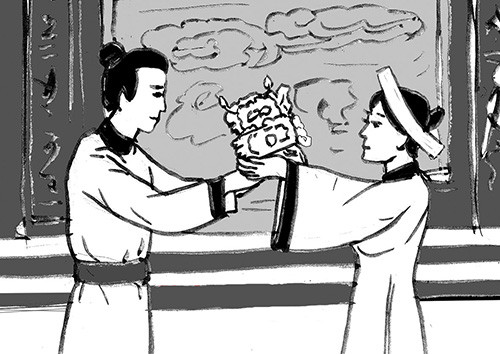 Có nhiều giai thoại cho rằng, sau khi bị chồng phụ bạc, Lý Chiêu Hoàng xuất gia đi tu một thời gian.