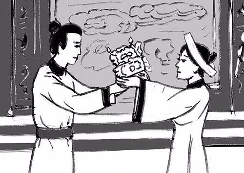 Có nhiều giai thoại cho rằng, sau khi bị chồng phụ bạc, Lý Chiêu Hoàng xuất gia đi tu một thời gian.