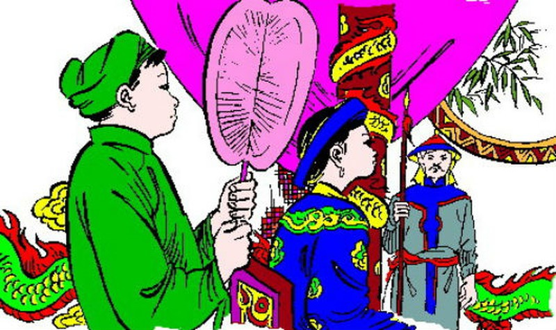 Vì cùng lứa tuổi nên Lý Chiêu Hoàng và Trần Cảnh rất thân thiết. Từ chuyện chơi bời của trẻ con thành chuyện tình duyên. Hai người sau đó kết hôn và Lý Chiêu Hoàng nhường ngôi cho chồng.