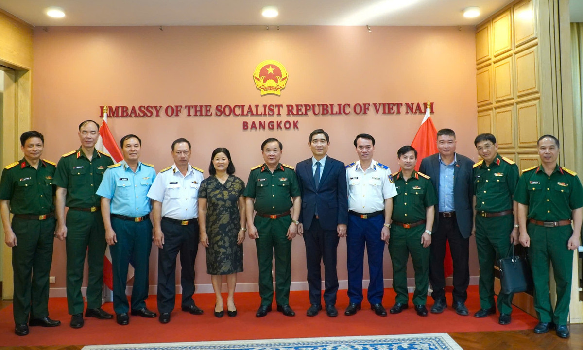 Hợp tác quốc phòng Việt Nam–Thái Lan ngày càng đi vào chiều sâu Hop tac quoc phong Viet Nam–Thai Lan ngay cang di vao chieu sau