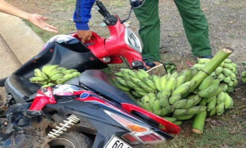 Tang vật tạm giữ của hai nghi can.