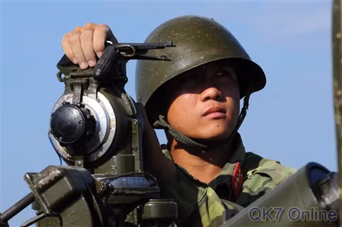 Chân dung pháo thủ.