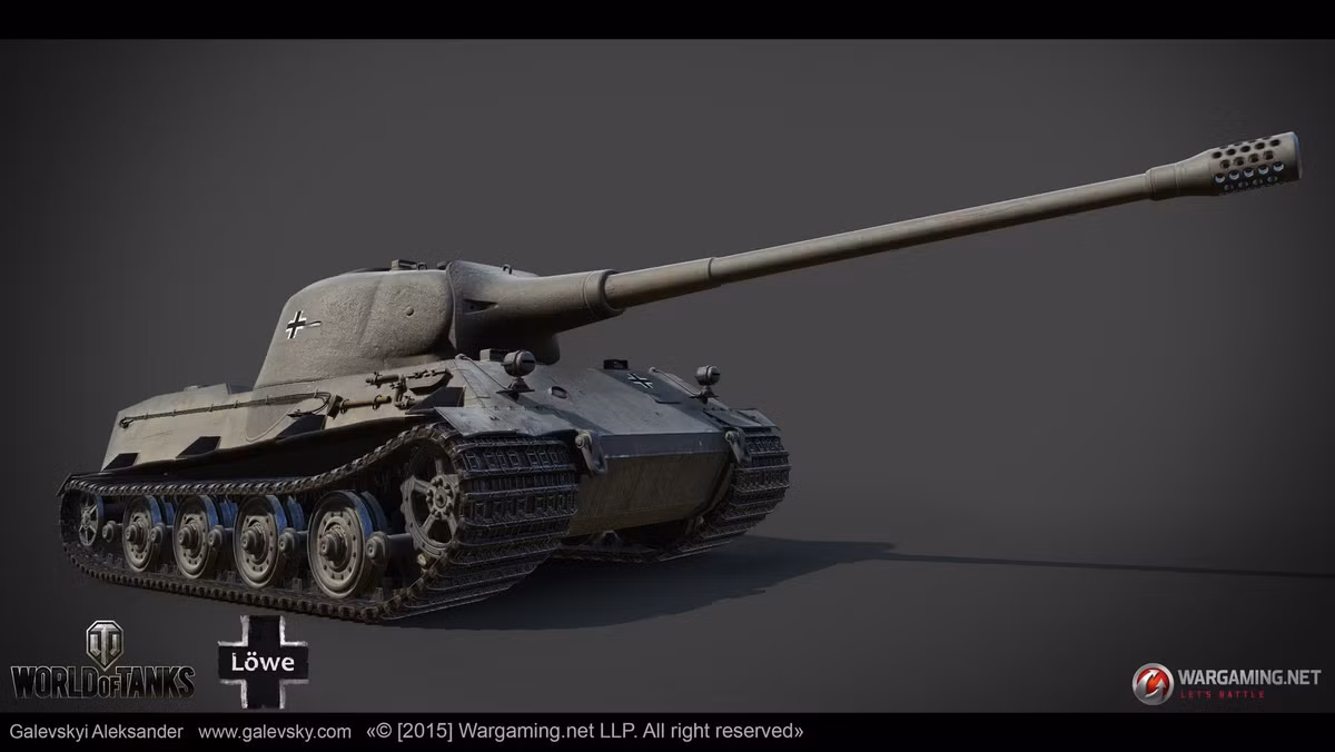 Nhưng đến cuối năm 1942, dự án này đã bị đóng cửa, và tất cả mọi nguồn lực lại được tập trung vào phát triển xe tăng hạng nặng Maus. Nguồn ảnh: Artstation