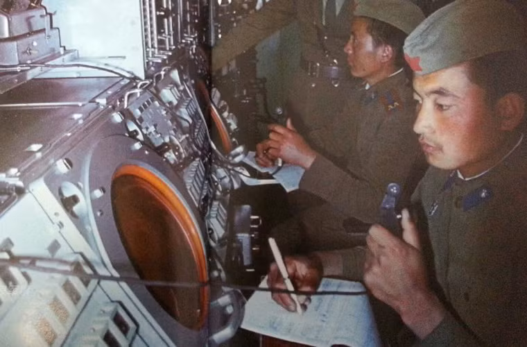 Bên trong đài radar của Mông Cổ. Nguồn ảnh: Sina