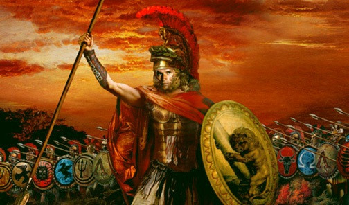 Tuy nhiên, một quan điểm khác cho rằng, lá bài K cơ trong bộ bài Tây khắc họa hình ảnh Alexander Đại đế. Ông là vua của đế quốc Marcedonia và làm chủ nhiều vùng đất rộng lớn khác như Hy Lạp, Ai Cập, châu Á…