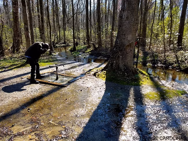 Do bị thương nặng nên 4 binh sĩ Anh này bị đồng đội bỏ lại để tiếp tục nhiệm vụ. Họ được một người dân bản địa phát hiện và lấy nước ở suối God's Acre Healing Springs cho uống.