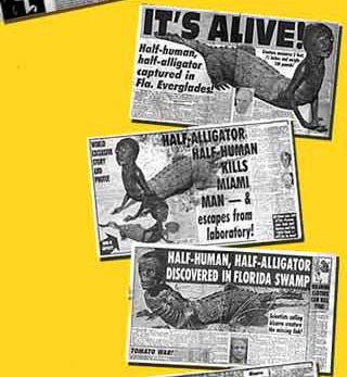 Sau khi bỏ tiền mua người cá sấu Jake, vợ chồng ông Marsh được nhiều người kể cho những câu chuyện ly kỳ về sinh vật bí ẩn này.