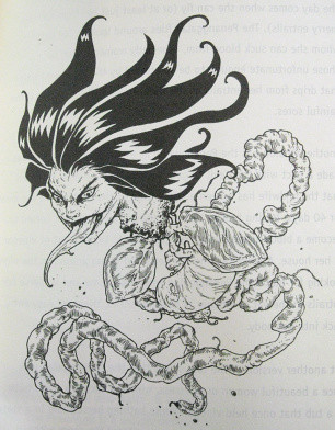 Nó có cái cổ dài nhưng không có da thịt và nối thẳng tới tim. Pennanggalan chỉ có dạ dày, ruột và thiếu những bộ phận cơ thể khác.