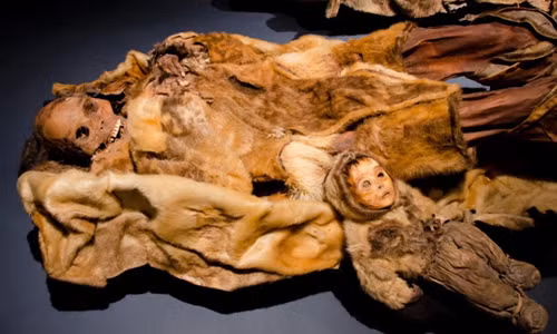 8 xác ướp (gồm 6 người lớn và 2 trẻ em) người Inuit được tìm thấy trong tình trạng nguyên vẹn tại Qilakitsoq, Greenland, năm 1972. Theo các chuyên gia, những thi hài này được ướp xác tự nhiên nhờ khí hậu cực lạnh của nơi này.