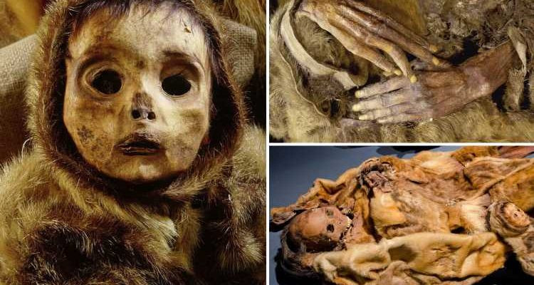 Nhờ vậy, dù qua đời vào khoảng năm 1475 nhưng 8 xác ướp người Inuit vẫn còn gần như nguyên vẹn. Trên một số xác ướp, các chuyên gia phát hiện những hình xăm trên trán và cằm.