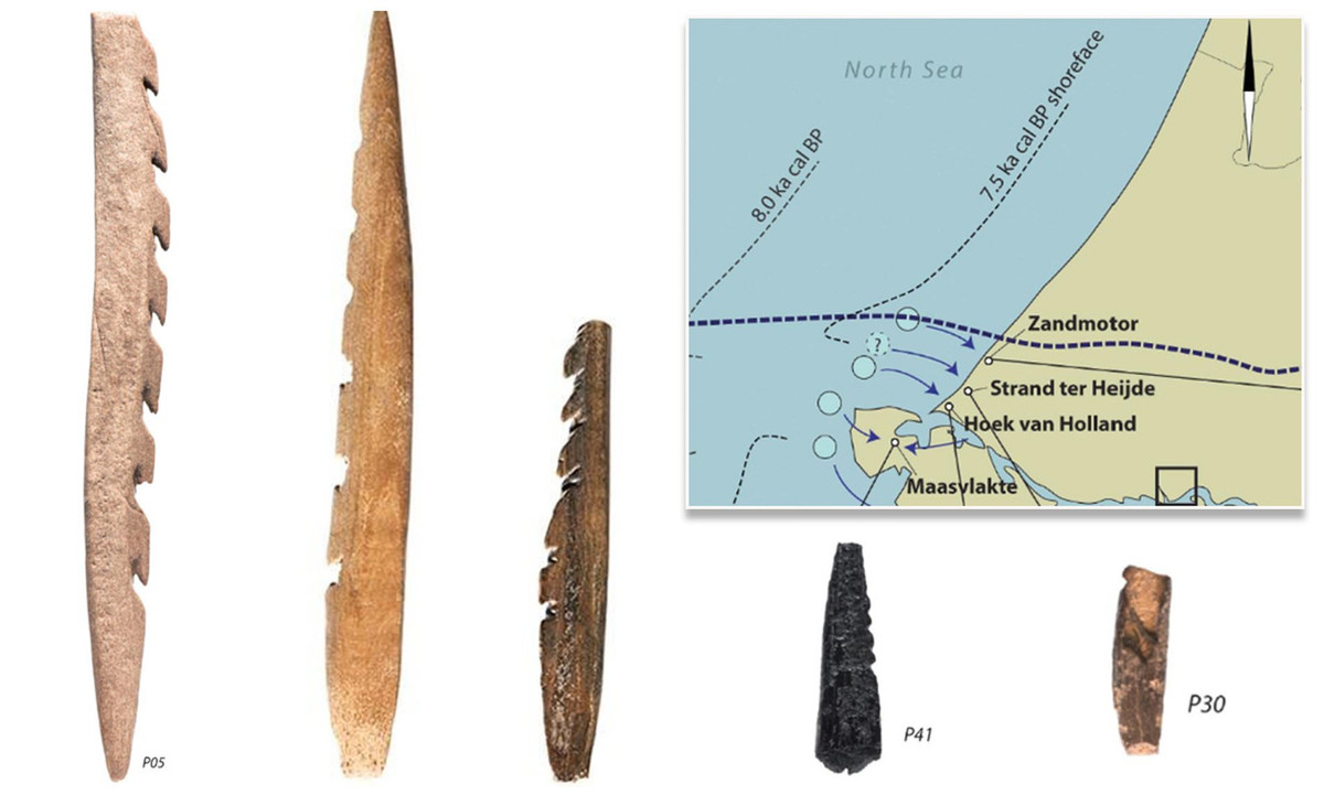 Nhóm nghiên cứu của chuyên gia Dekker tiến hành kiểm tra và phân tích 10 vũ khí làm từ xương có niên đại khoảng 11.000 năm tuổi. Kết quả cho thấy, 8 vũ khí làm từ xương và gạc của hươu đỏ (Cervus elaphus). Hai vũ khí còn lại làm từ xương người.