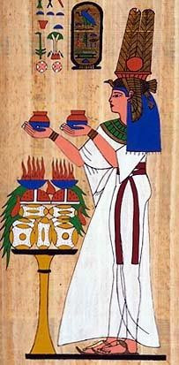 Người Ai Cập làm ra những bộ trang phục kalasiris bằng cách tạo ra những tấm vải dệt liền nhau hoặc chắp nối với nhau.