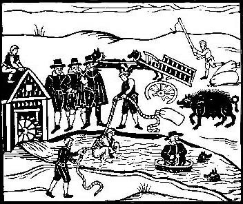 Đối với với người dân thời đó, nước được xem là yếu tố thiêng liêng giúp kiểm tra xem một người có phải là phù thủy hay không. Nếu người đó thực sự là phù thủy thì sẽ nổi lên trên mặt nước.