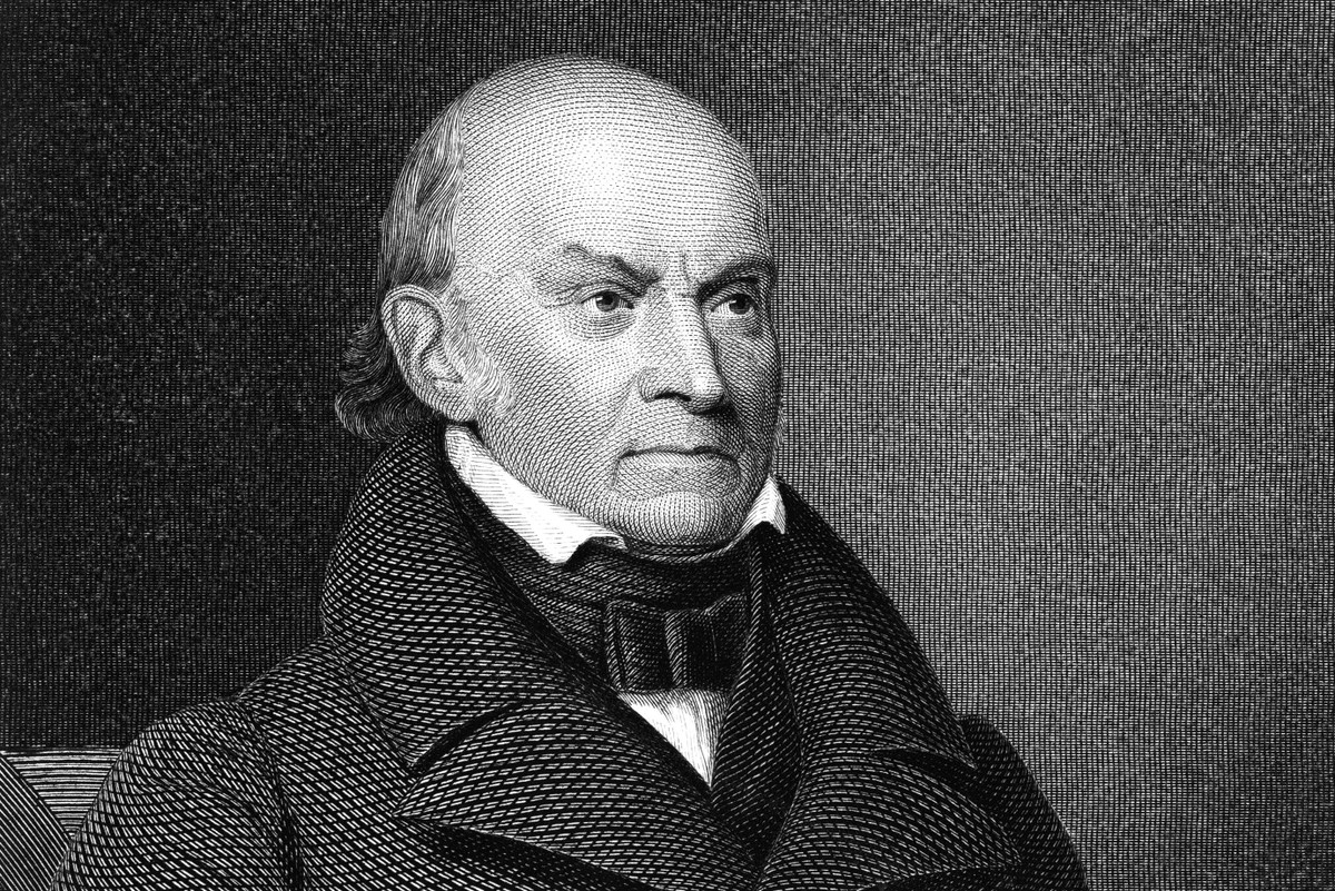 Ông Quincy Adams (trong ảnh) cũng lựa chọn rời thủ đô Washington D.C. trước khi ông Andrew Jackson chính thức nhậm chức Tổng thống Mỹ.