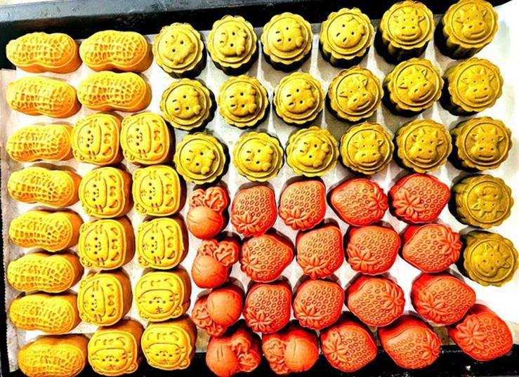 Bánh Trung thu hình rau củ quả được nhiều người yêu thích - Hình 4 Banh Trung thu hinh rau cu qua duoc nhieu nguoi yeu thich-Hinh-4