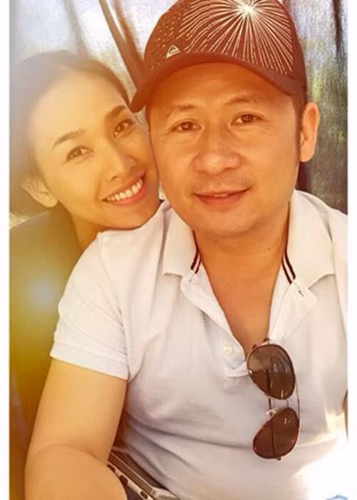 Dương Mỹ Linh không ngần ngại gọi bạn trai là "mình". Cô chia sẻ Bằng Kiều đã đến phim trường để chăm sóc cô. Ảnh: FBNV