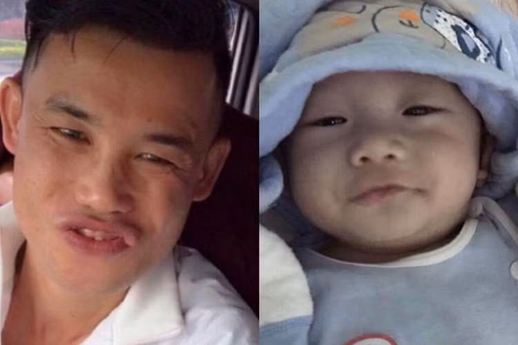  Hiệp Gà khoe ảnh con trai giống mình như đúc, đặc biệt ở đôi mắt.