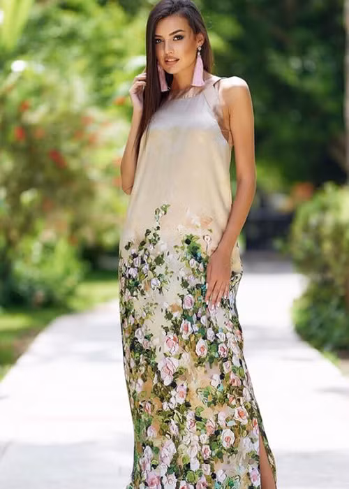 Được dự đoán về thứ 3 tại cuộc thi, đại diện của Ukraine - Snizhana Tanchuk năm nay 24 tuổi, cao 1m76. Cô hiện là người mẫu chuyên nghiệp, diễn viên, chuyên gia trang điểm và stylist. Ảnh: FBNV