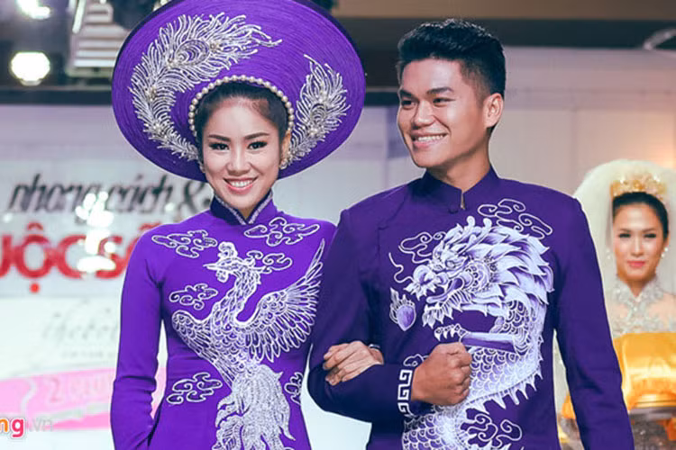 Lê Phương - Trung Kiên được xem là cặp đôi đẹp của làng giải trí Việt. Ảnh: Zing